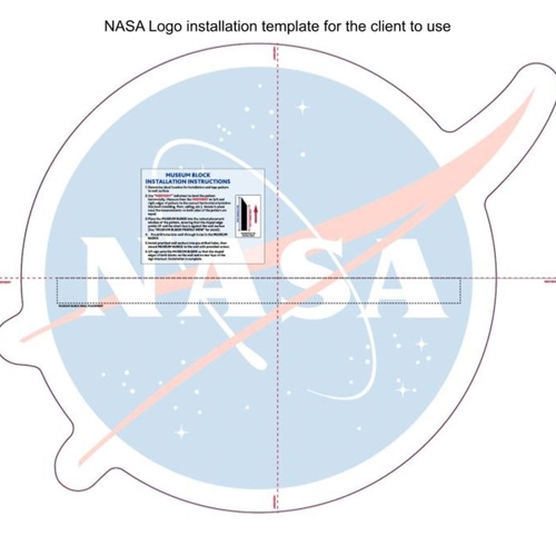 Custom Logo Fabrication - NASA Project